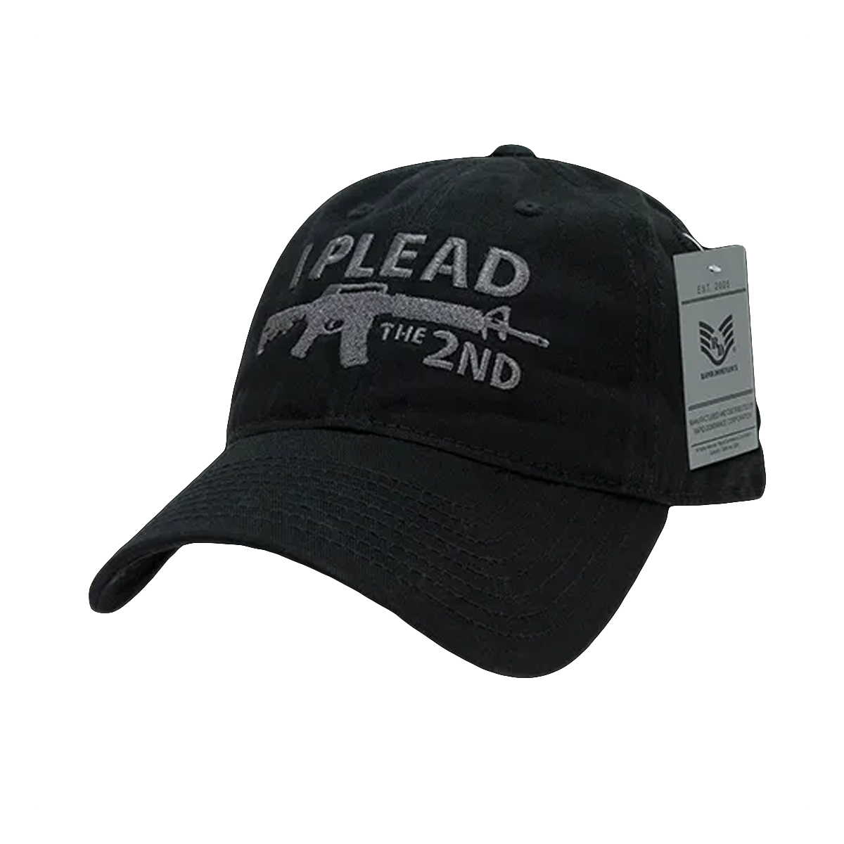 Relaxed Graphic BLACK Gorras RAPID DOMINANCE - Relaxed Graphic I Plead 2nd - Imagen 1