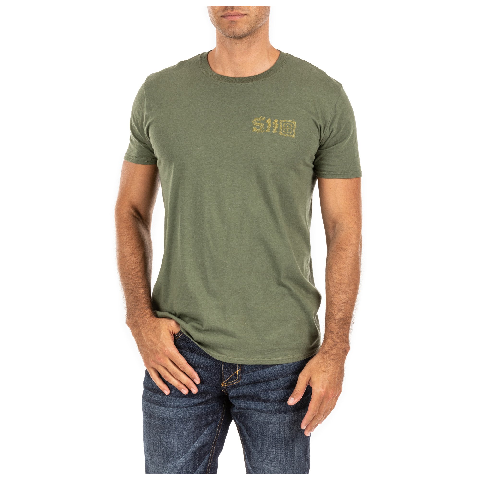 41242ADB_225_41280ADB_StaySharpT_02 CAMISETA STAY SHARP S/S COLOR MILITARY GRN - 5.11 - Imagen 1