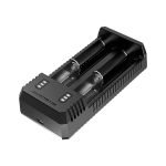 CARGADOR PORTABLE DUAL-SLOT USB BATTERY 3.6V-3.7V LI-ON - Imagen 2