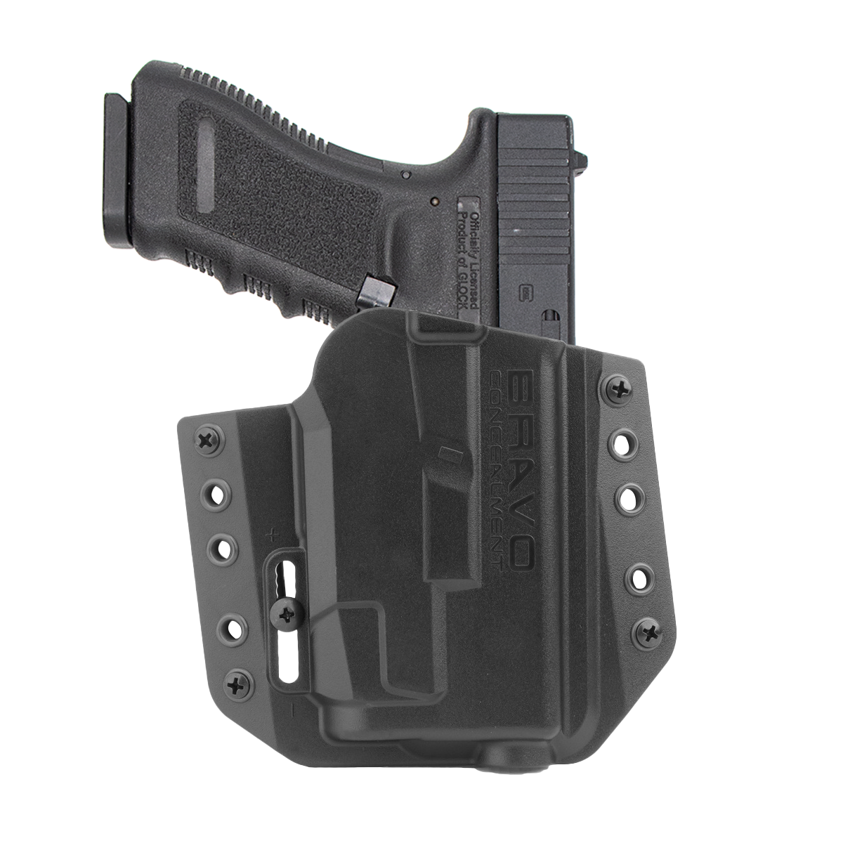 BC30-1010-3 FUNDA EXTERNA GLOCK 19, 19X, 19M, 19 MOS, 23, 32, 45 - LB TRL- 7A - RH - Imagen 1