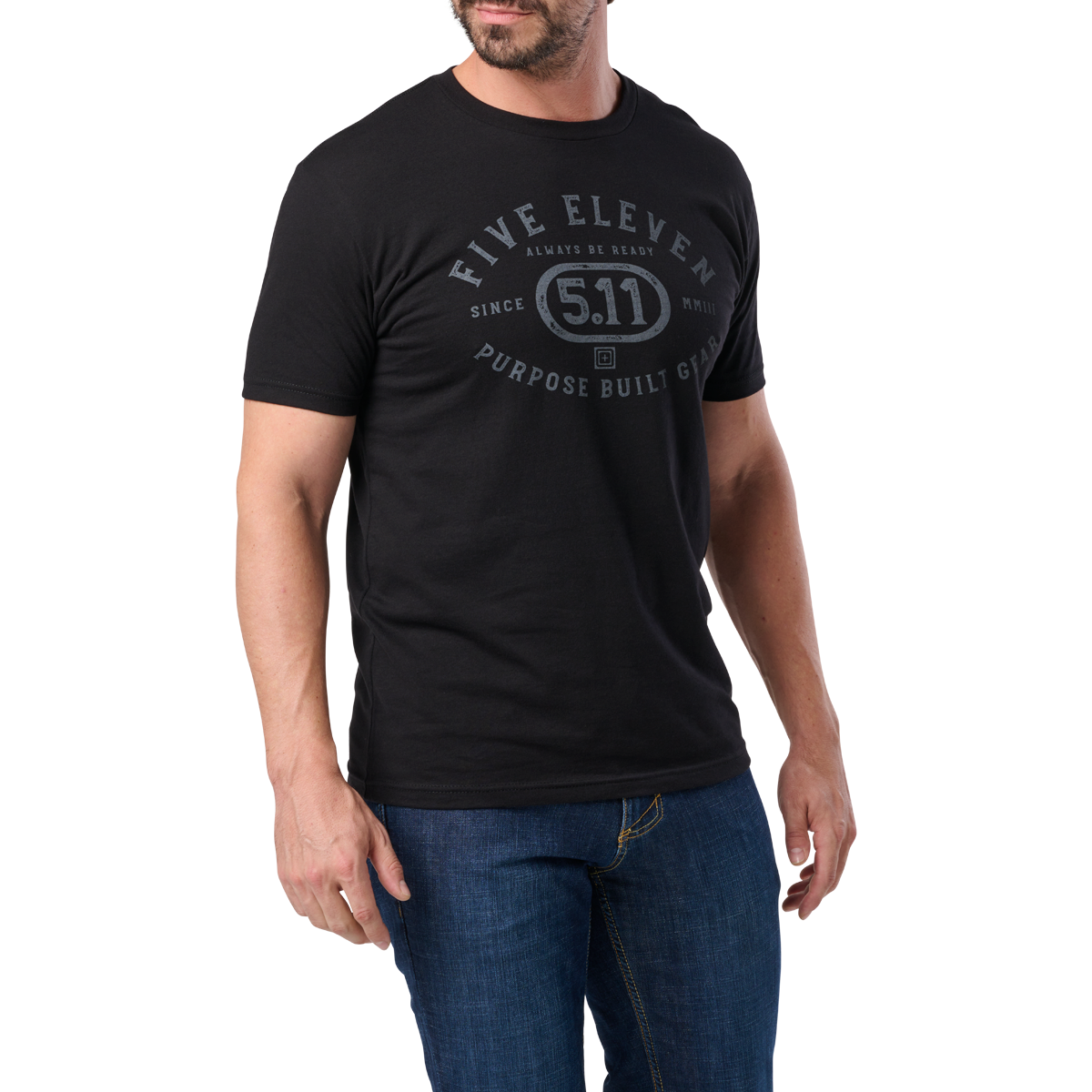 Purpose-Crest-BLK-1 CAMISETA PURPOSE CREST S/S - 5.11 - Imagen 1