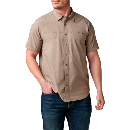 CAMISA WYATT S/S COLOR STONE - 5.11