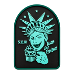 PARCHE LIBERTY COFFEE COLOR GREEN 5.11