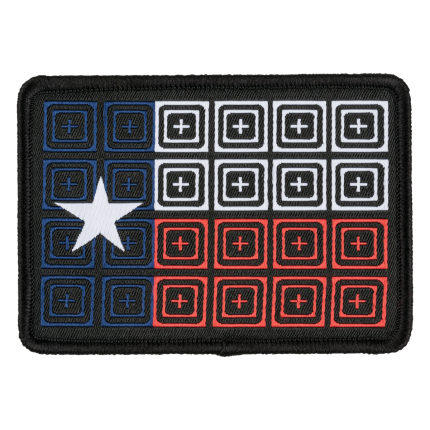 PARCHE RETICLE FLAG COLOR BLACK 5.11