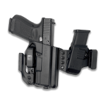 FUNDA INTERNA CON PORTA CARGADOR GLOCK 19, 23, 32, 19X, 19 MOS, 45 C - RH